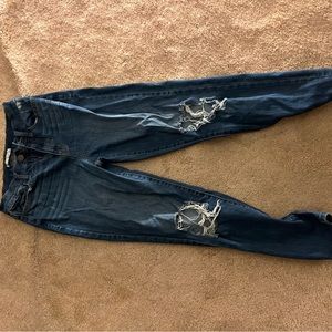 SO high rise mom jeans